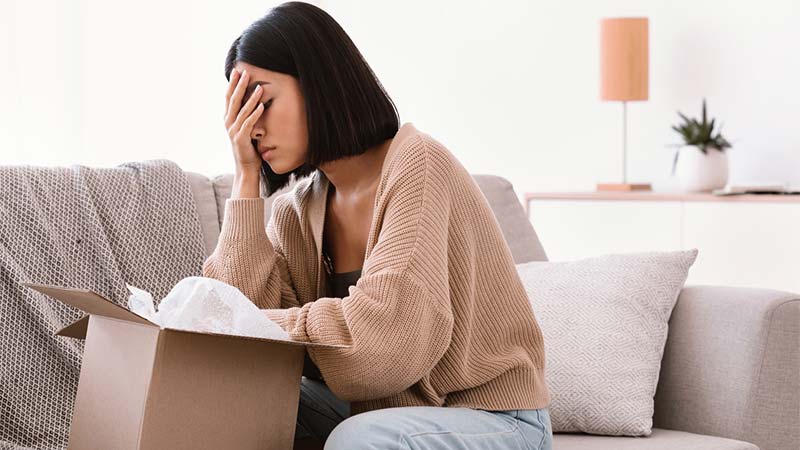 terugsturen van pakjes